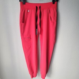 FIGS Zamora Jogger Scrub Pants™ Size XXSmall In Dusty Red